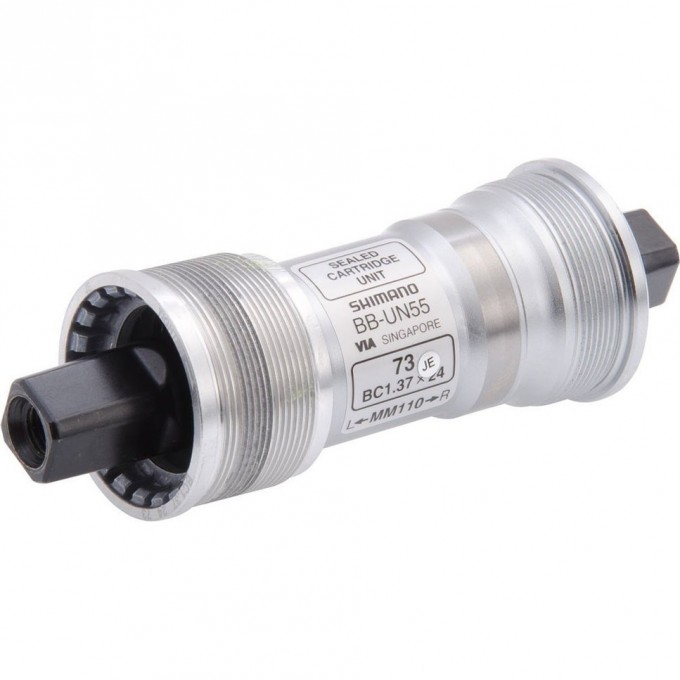 Каретка SHIMANO UN55, 73/107мм, без болтов EBBUN55C07 Каретка SHIMANO UN55, 73/107мм, без болтов EBBUN55C07