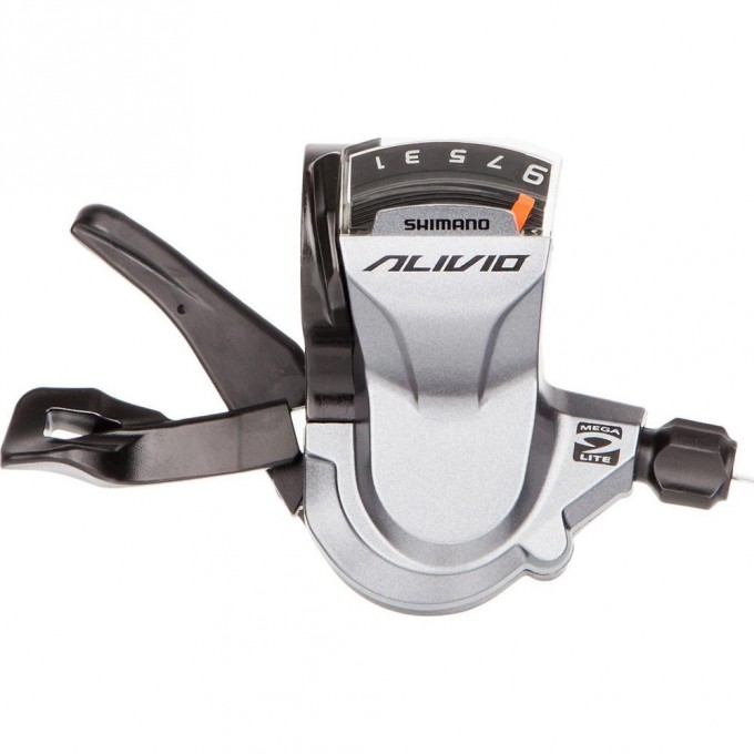 Шифтер SHIMANO ALIVIO, M4000, ПРАВ, 9СК, ТР. 2050ММ ESLM4000RA Шифтер SHIMANO ALIVIO, M4000, ПРАВ, 9СК, ТР. 2050ММ ESLM4000RA