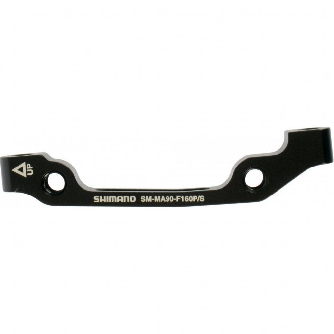Адаптер дискового тормоза SHIMANO SM-MA90-F160P/S, болт (2 штуки), проволока (1 штука) ISMMA90F160PS Адаптер дискового тормоза SHIMANO SM-MA90-F160P/S, болт (2 штуки), проволока (1 штука) ISMMA90F160PS