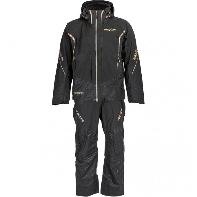 Костюм SHIMANO NEXUS RT-119S Gore-Tex чёрный, размер 2XL 59YRT119S1A Костюм SHIMANO NEXUS RT-119S Gore-Tex чёрный, размер 2XL 59YRT119S1A