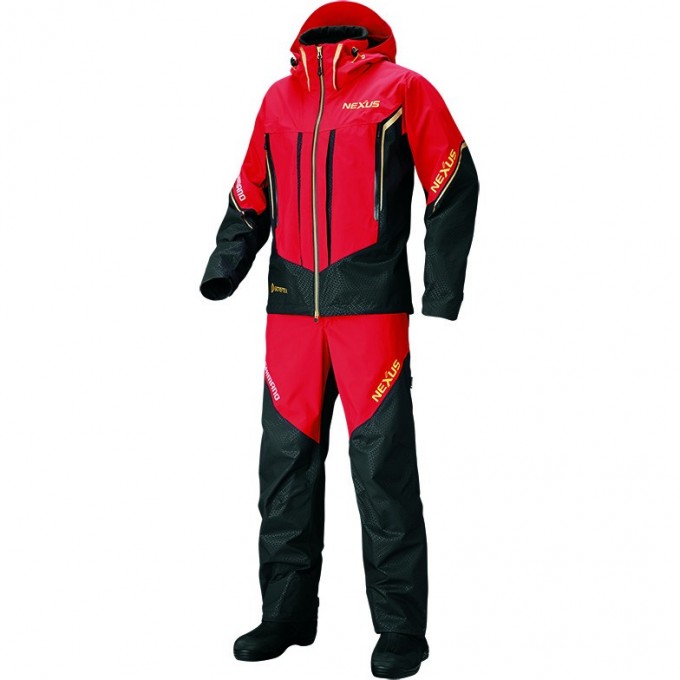 Костюм SHIMANO NEXUS RT-119S Gore-Tex красный, размер XL 59YRT119S29 Костюм SHIMANO NEXUS RT-119S Gore-Tex красный, размер XL 59YRT119S29