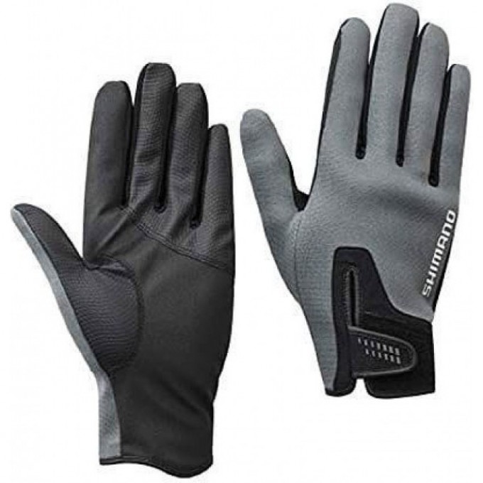 Перчатки SHIMANO GL-095Q серый, размер M 5YGL095QE3 Перчатки SHIMANO GL-095Q серый, размер M 5YGL095QE3