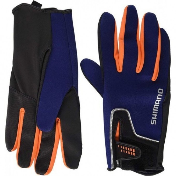 Перчатки SHIMANO GL-095Q синий, размер M 5YGL095QF3 Перчатки SHIMANO GL-095Q синий, размер M 5YGL095QF3