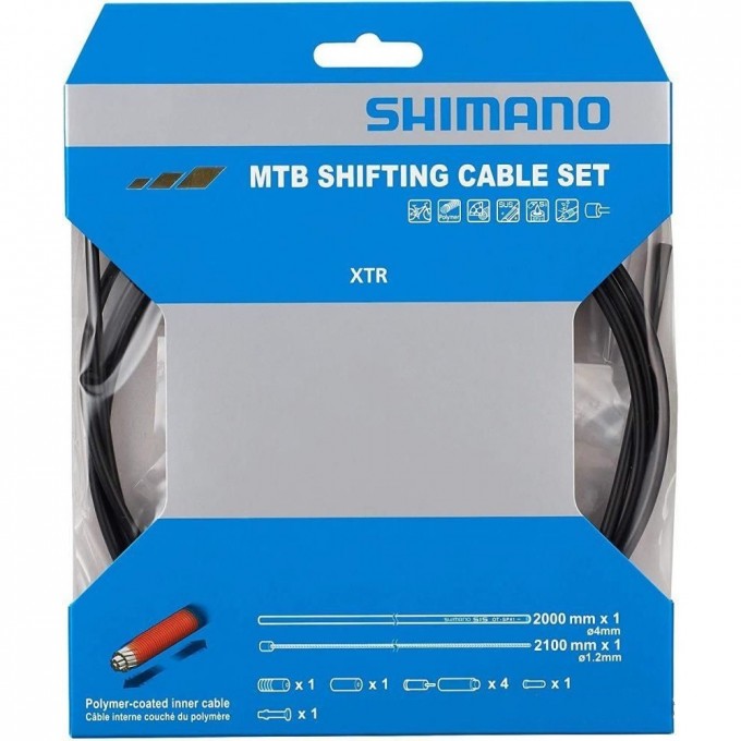 Трос+оплетка переключатель SHIMANO SP41 оплетка 2000мм черный, тр:1.2X2100мм полим Y01V98112 Трос+оплетка переключатель SHIMANO SP41 оплетка 2000мм черный, тр:1.2X2100мм полим Y01V98112