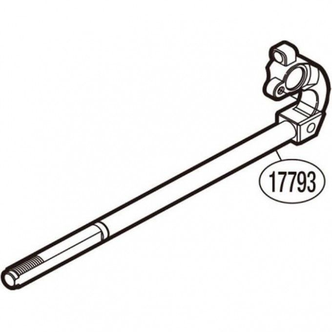 Запчасть для катушки SHIMANO MAIN SHAFT ASSEMBLY шток с кареткой RD17793 Запчасть для катушки SHIMANO MAIN SHAFT ASSEMBLY шток с кареткой RD17793