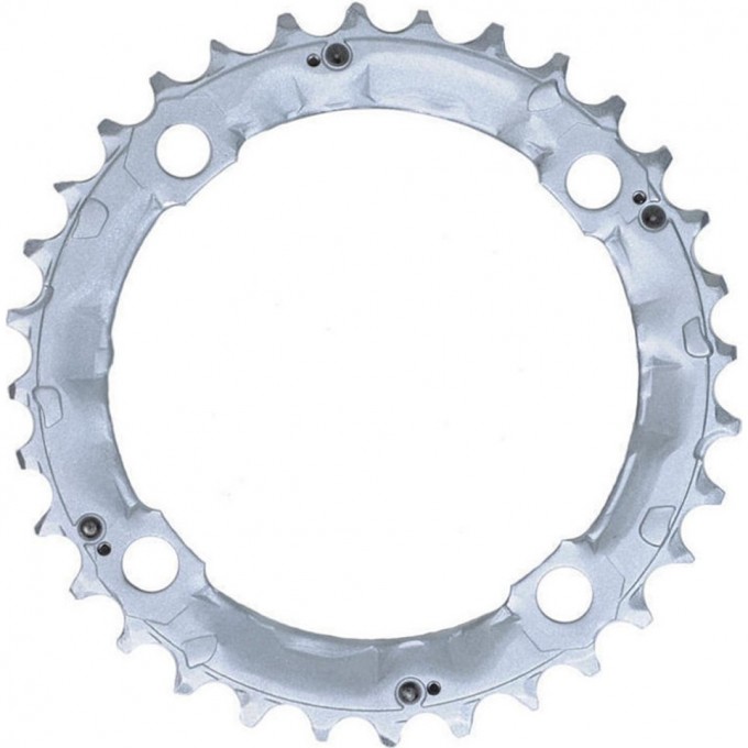 Звезда передняя SHIMANO DEORE, для FC-M510, 32T, сереб Y1DS98010 Звезда передняя SHIMANO DEORE, для FC-M510, 32T, сереб Y1DS98010