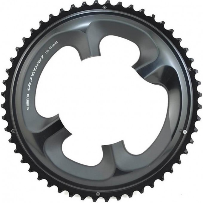 Звезда передняя SHIMANO ULTEGRA, для FC-R8000, 52T-MT для 52-36T Y1W898030 Звезда передняя SHIMANO ULTEGRA, для FC-R8000, 52T-MT для 52-36T Y1W898030